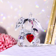 Load image into Gallery viewer, Crystal Elephant Gifts for Women, Handmade Elephant Gifts for Elephant Lovers, Animals Figurine Collection for Home Decor