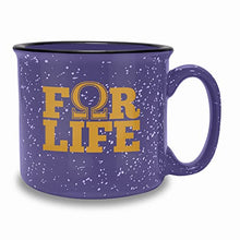 Load image into Gallery viewer, Bad Bananas BBGreek Omega Psi Phi Official Vendor - 15 oz Coffee/Tea Campfire Mug - Omega For Life - Fraternity Paraphernalia