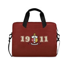 Load image into Gallery viewer, BBGreek Kappa Alpha Psi Fraternity Paraphernalia - 16 Inch Laptop or Tablet Case - Business or School Laptop Bag - Official Vendor