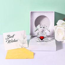 Load image into Gallery viewer, Crystal Elephant Gifts for Women, Handmade Elephant Gifts for Elephant Lovers, Animals Figurine Collection for Home Decor