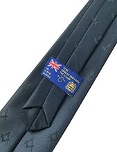 Load image into Gallery viewer, Mens Freemasons Masonic Black Woven Neck Tie