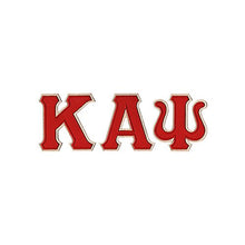 Load image into Gallery viewer, Kappa Alpha Psi Twill Letter Hoody Red Red-White XXL