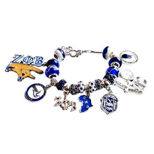 Load image into Gallery viewer, Zeta Phi Beta Charm Bracelet