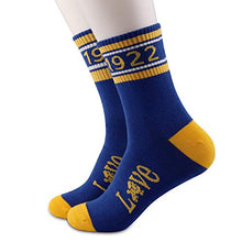 Load image into Gallery viewer, 1922 Poodles Gamma Rho SGRho Gifts Black Greek Sorority Big Little Socks (2 Pairs/Set, Mid Calf)