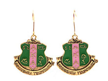 Load image into Gallery viewer, Akash AKA Earrings for Women Girls Sorority Gift Jewerly Dangling Earrings with Pink Gift Box, One Size