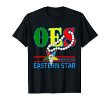 Load image into Gallery viewer, OES Star Necklace Order of the Eastern Star Mother's Day T-Shirt