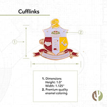 Load image into Gallery viewer, Desert Cactus Kappa Alpha Psi Fraternity Greek Formal Wear Blazer Jacket (Crest Cufflinks)
