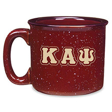 Load image into Gallery viewer, Kappa Alpha Psi Official Vendor - 15 oz Campfire Mug - 1911 Classic Greek Letters - Fraternity Paraphernalia