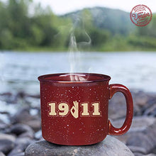 Load image into Gallery viewer, Kappa Alpha Psi Official Vendor - 15 oz Campfire Mug - 1911 Classic Greek Letters - Fraternity Paraphernalia