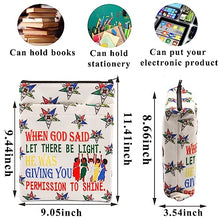 Load image into Gallery viewer, Order of The Eastern Star Gift Book Sleeve OES Sorority Gift for Sistar Sisterhood Gift OES Symbol Book Cover (Permission to Shine BS)