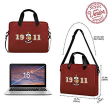 Load image into Gallery viewer, BBGreek Kappa Alpha Psi Fraternity Paraphernalia - 16 Inch Laptop or Tablet Case - Business or School Laptop Bag - Official Vendor