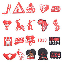 Load image into Gallery viewer, Soft PVC Shoes Charms Decoration Culture Charm For Girls Women Shoe Accessories Wristband Silicone Bracelets Adults 6 10 20pcs