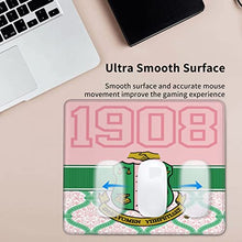 Load image into Gallery viewer, Aka 1908 Mouse Pad with Stitched Edge,Personalized Mouse Pads with Non-Slip Rubber Base,Mouse Mat for Laptop Computer Office Gaming Working 8.3 X 10.3 in