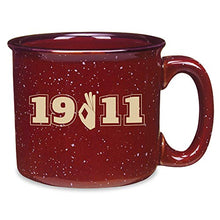 Load image into Gallery viewer, Kappa Alpha Psi Official Vendor - 15 oz Campfire Mug - 1911 Classic Greek Letters - Fraternity Paraphernalia