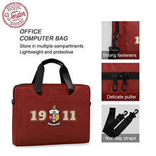 Load image into Gallery viewer, BBGreek Kappa Alpha Psi Fraternity Paraphernalia - 16 Inch Laptop or Tablet Case - Business or School Laptop Bag - Official Vendor