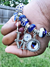 Load image into Gallery viewer, Zeta Phi Beta Charm Bracelet