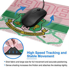 Load image into Gallery viewer, Aka 1908 Mouse Pad with Stitched Edge,Personalized Mouse Pads with Non-Slip Rubber Base,Mouse Mat for Laptop Computer Office Gaming Working 8.3 X 10.3 in