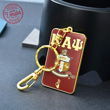 Load image into Gallery viewer, BBGreek Kappa Alpha Psi Fraternity Paraphernalia - Keychain/Keyring - Greek Letters - Official Vendor