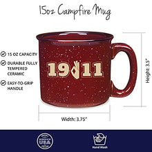 Load image into Gallery viewer, Kappa Alpha Psi Official Vendor - 15 oz Campfire Mug - 1911 Classic Greek Letters - Fraternity Paraphernalia