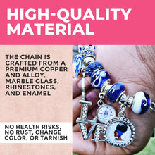 Load image into Gallery viewer, Zeta Phi Beta Charm Bracelet