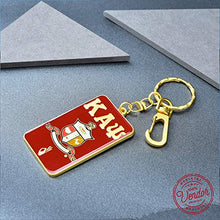 Load image into Gallery viewer, BBGreek Kappa Alpha Psi Fraternity Paraphernalia - Keychain/Keyring - Greek Letters - Official Vendor