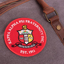 Load image into Gallery viewer, Kappa Alpha Psi Fraternity Seal Embroidered Appliqué Patch Sew or Iron On Greek Blazer Jacket Bag Nupe (Patch - Seal)