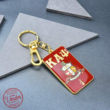 Load image into Gallery viewer, BBGreek Kappa Alpha Psi Fraternity Paraphernalia - Keychain/Keyring - Greek Letters - Official Vendor