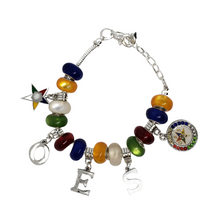 Load image into Gallery viewer, Order of the Eastern Star Charm Bracelet
