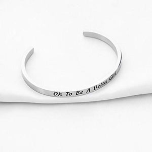 Elephant Bracelet Oh To Be A Delta Girl Sorority Gift