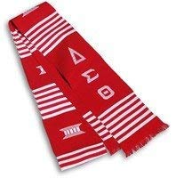 Load image into Gallery viewer, Authentic Delta Sigma Theta Graduation Kente Stole Scarf from Ghana

