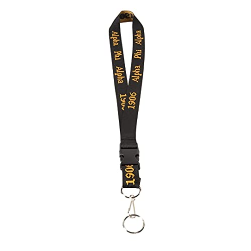 Alpha Phi Alpha Fraternity New Woven Embroidered Lanyard