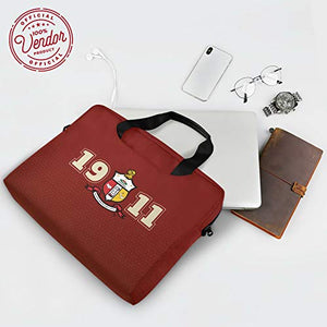 BBGreek Kappa Alpha Psi Fraternity Paraphernalia - 16 Inch Laptop or Tablet Case - Business or School Laptop Bag - Official Vendor