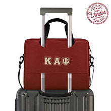 Load image into Gallery viewer, BBGreek Kappa Alpha Psi Fraternity Paraphernalia - 16 Inch Laptop or Tablet Case - Business or School Laptop Bag - Official Vendor
