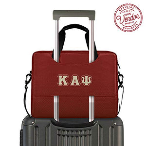 BBGreek Kappa Alpha Psi Fraternity Paraphernalia - 16 Inch Laptop or Tablet Case - Business or School Laptop Bag - Official Vendor