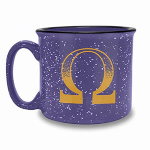 Omega Psi Phi Official Vendor - 15 oz Coffee/Tea Campfire Mug - Fraternity Paraphernalia