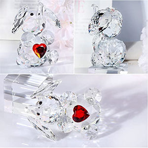 Crystal Elephant Gifts for Women, Handmade Elephant Gifts for Elephant Lovers, Animals Figurine Collection for Home Decor
